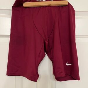 Nike Maroon Athletic Shorts